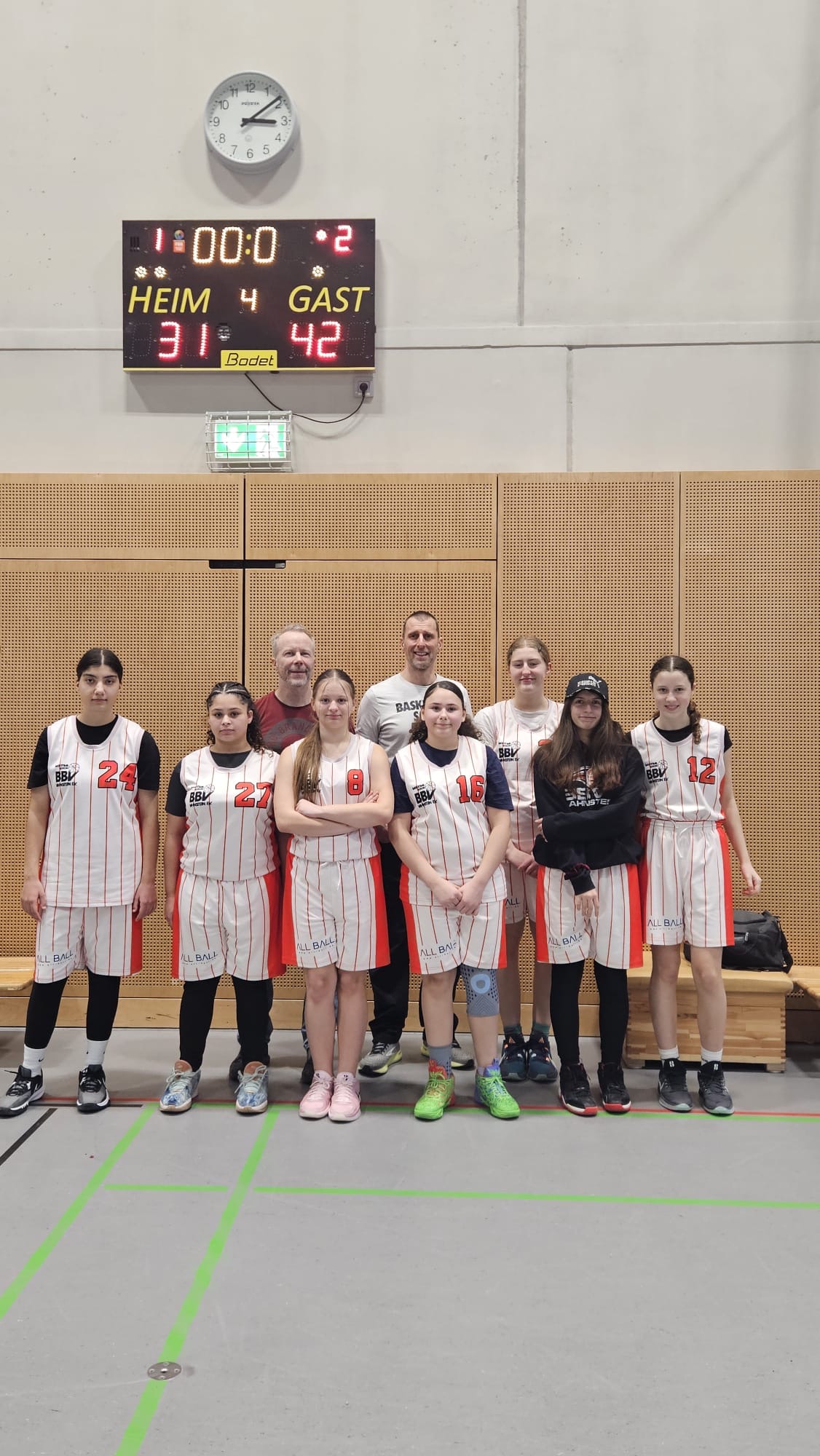 u14 Mädchen qualifizieren sich für die Rheinland-Pfalz Meisterschaft