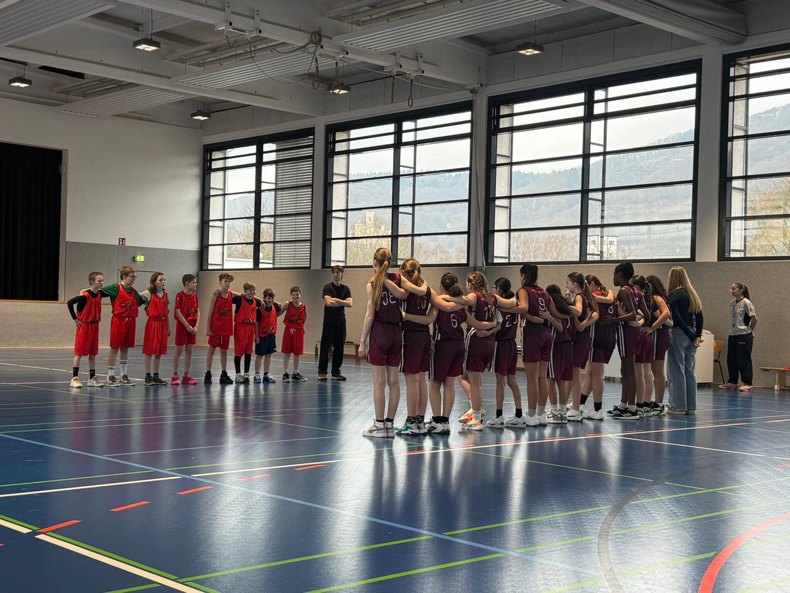 Vereinsinternes U12-Mixspiel in der Vorrunde