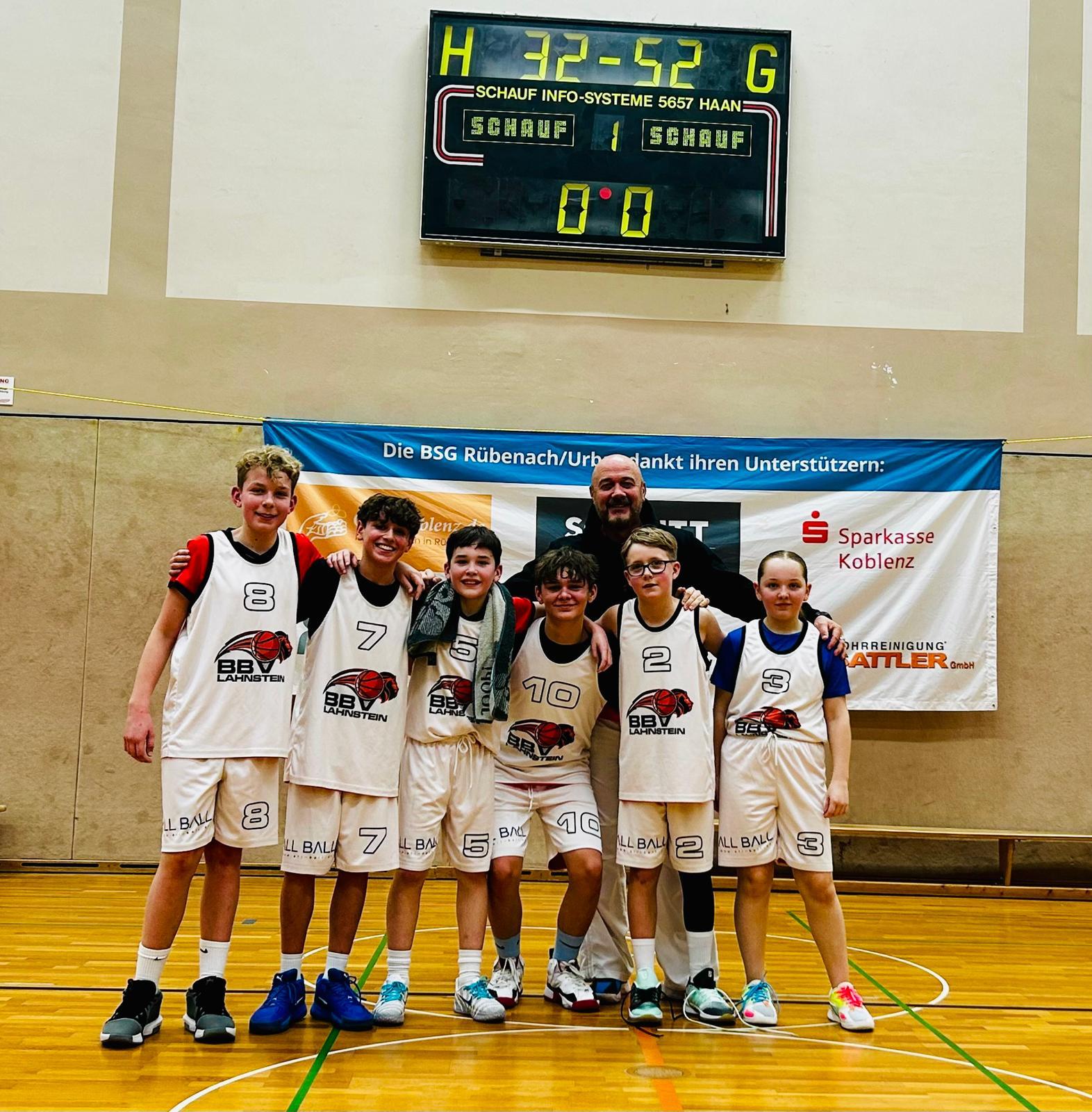 U14m überzeugt mit klarem Auswärtssieg in Rübenach