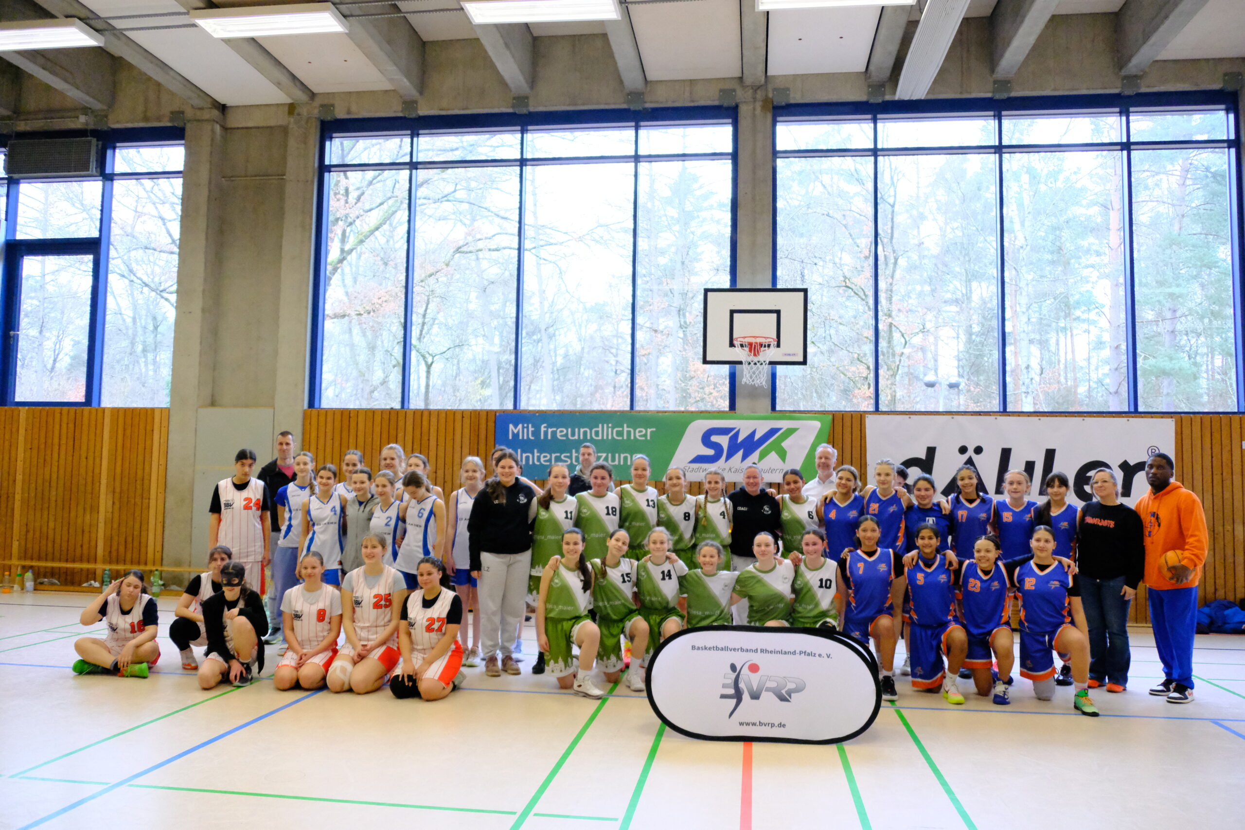 U14w bei der Rheinland-Pfalz-Meisterschaft – Premiere auf Landesebene